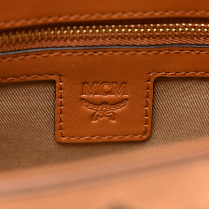 MCM Visetos Small Millie Crossbody Belt Bag Cognac 7 of 9