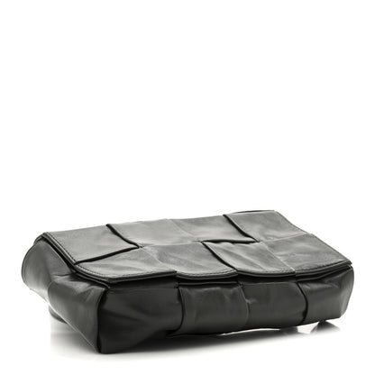 Bottega Veneta Paper Calfskin Intrecciato Cassette Belt Bag Raintree 4 of 10