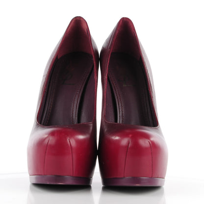 Saint Laurent Nappa Ombre Tribtoo 105 Platform Pumps 40 2 of 6