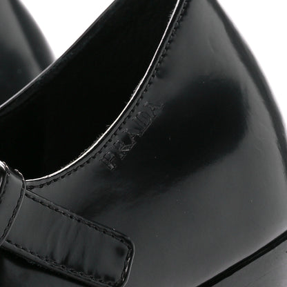 Prada Spazzolato Mary Jane 90mm Pumps 39 Black 4 of 9