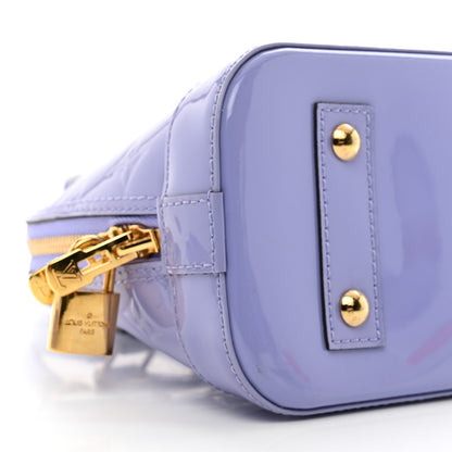 Louis Vuitton Vernis Alma BB Lilac 8 of 9