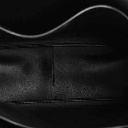 Prada Vitello Daino Soft Large Dynamique Tote Black 5 of 11