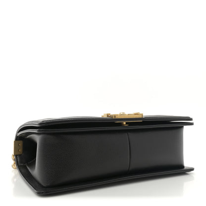 Chanel Caviar Quilted Medium Boy Flap Black 4 of 11
