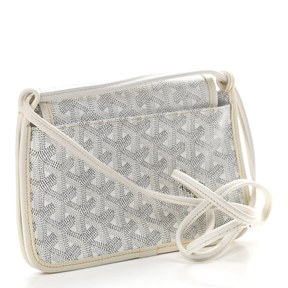 Goyard Goyardine Plumet Wallet Clutch White 3 of 10