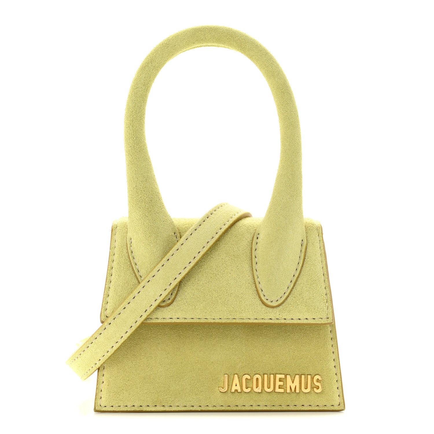 Jacquemus Suede Le Chiquito Light Green 1 of 12