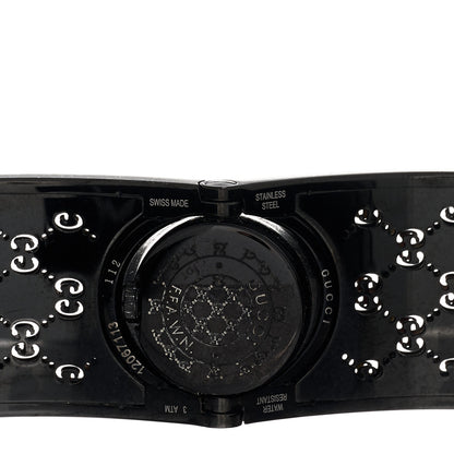 Gucci PVD Stainless Steel Black Diamond 23mm Twirl Quartz Watch Black 4 of 4
