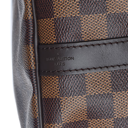 Louis Vuitton Damier Ebene Speedy Bandouliere 30 10 of 12