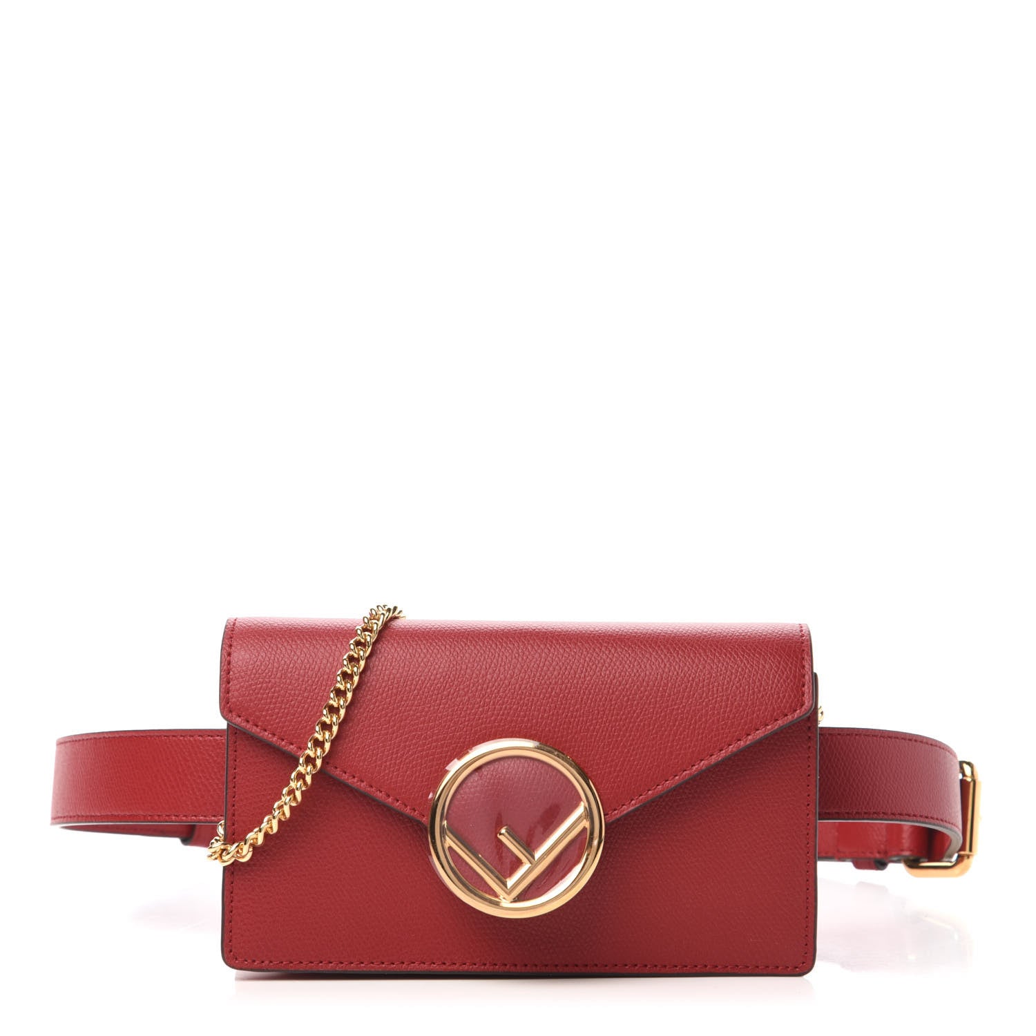 Fendi Vitello Cruise F is Fendi Envelope Belt Bag Fragola 1 of 11