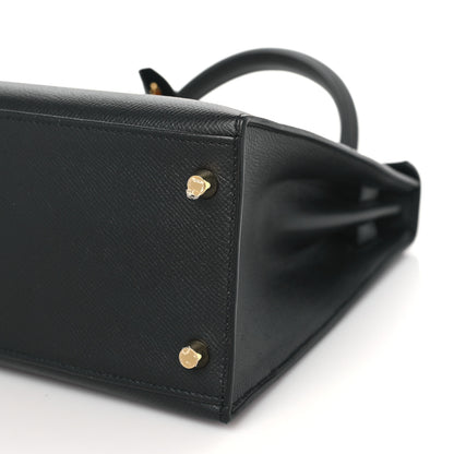 Hermes Epsom Kelly Sellier 28 Black 9 of 9