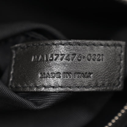 Saint Laurent Lambskin Quilted Small Loulou Puffer Monogram Chain Satchel Blanc Vintage 7 of 12