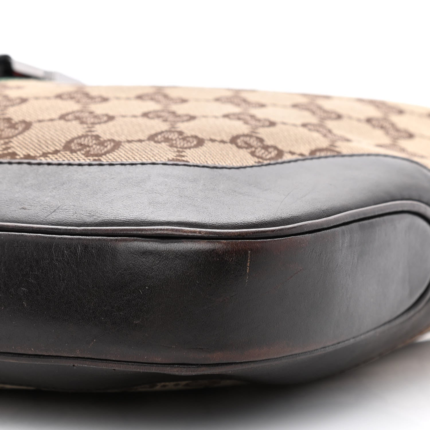 Gucci Monogram Web Jackie O Hobo Dark Brown 10 of 18