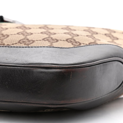 Gucci Monogram Web Jackie O Hobo Dark Brown 10 of 18