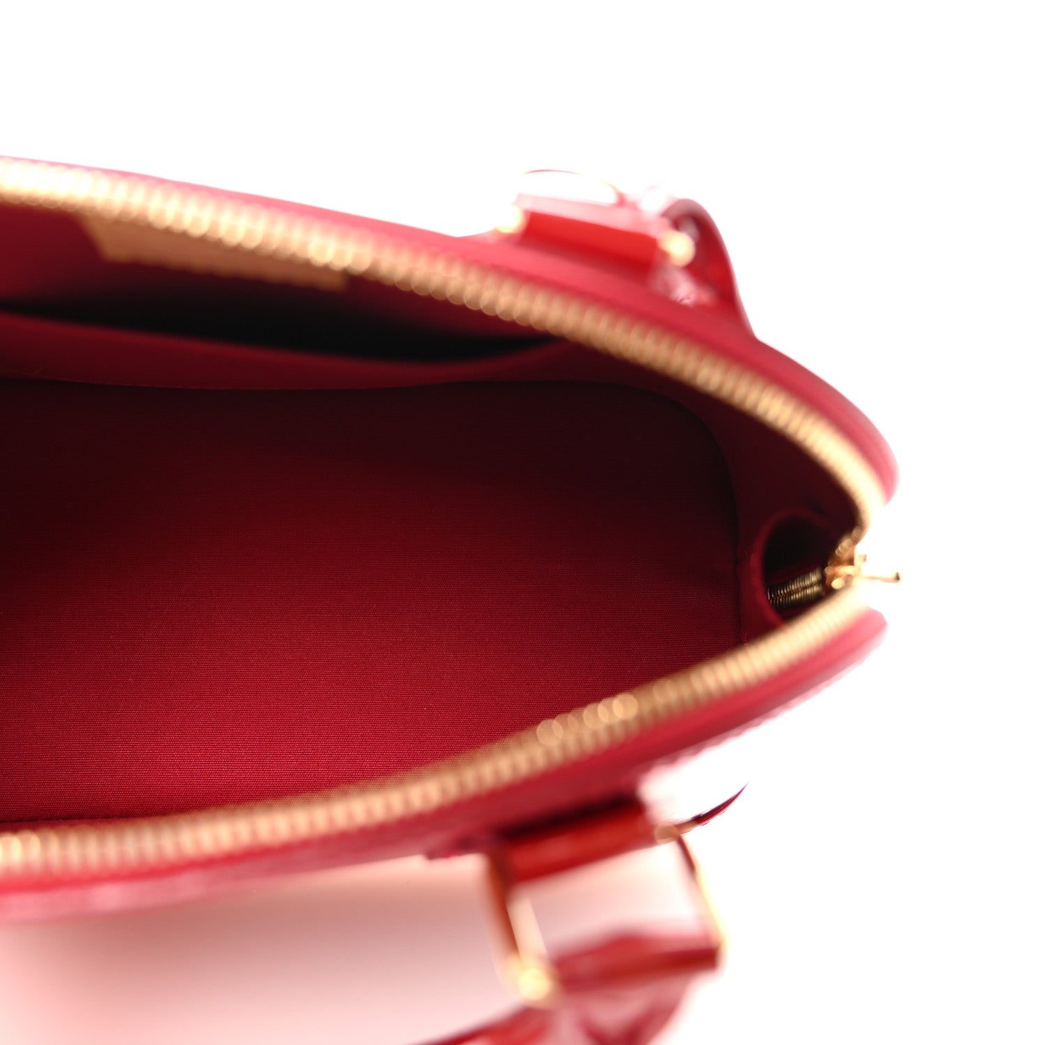 Louis Vuitton Vernis Alma BB Pomme D'Amour 5 of 9