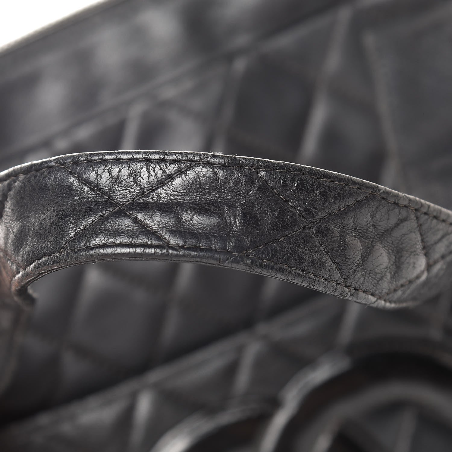 Chanel Lambskin Quilted CC Tote Black 19 of 24
