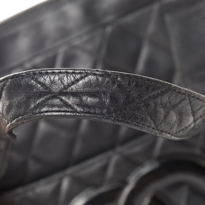Chanel Lambskin Quilted CC Tote Black 19 of 24