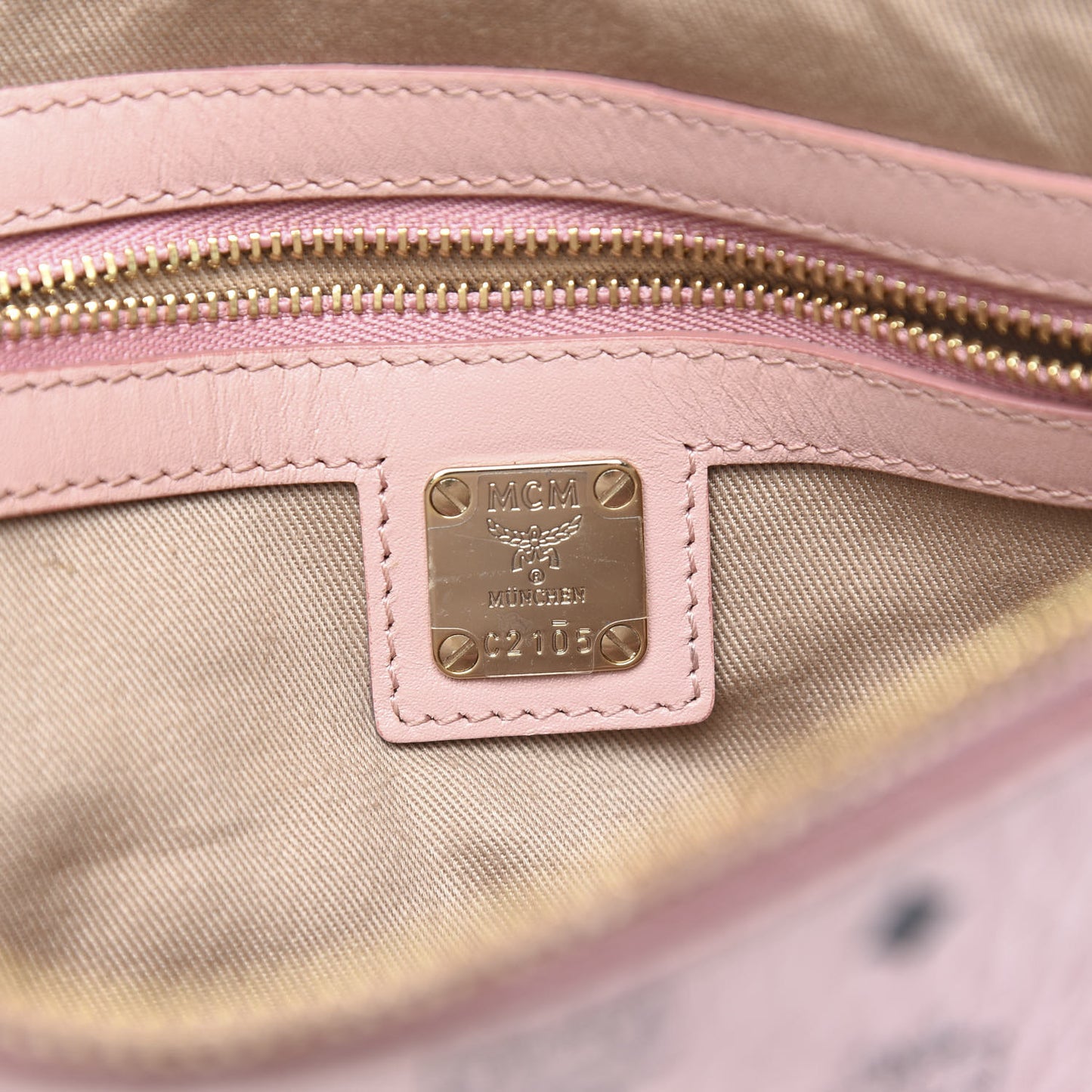 Visetos Medium Crossbody Pouch Soft Pink