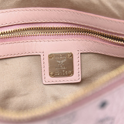 MCM Visetos Medium Crossbody Pouch Soft Pink 6 of 10