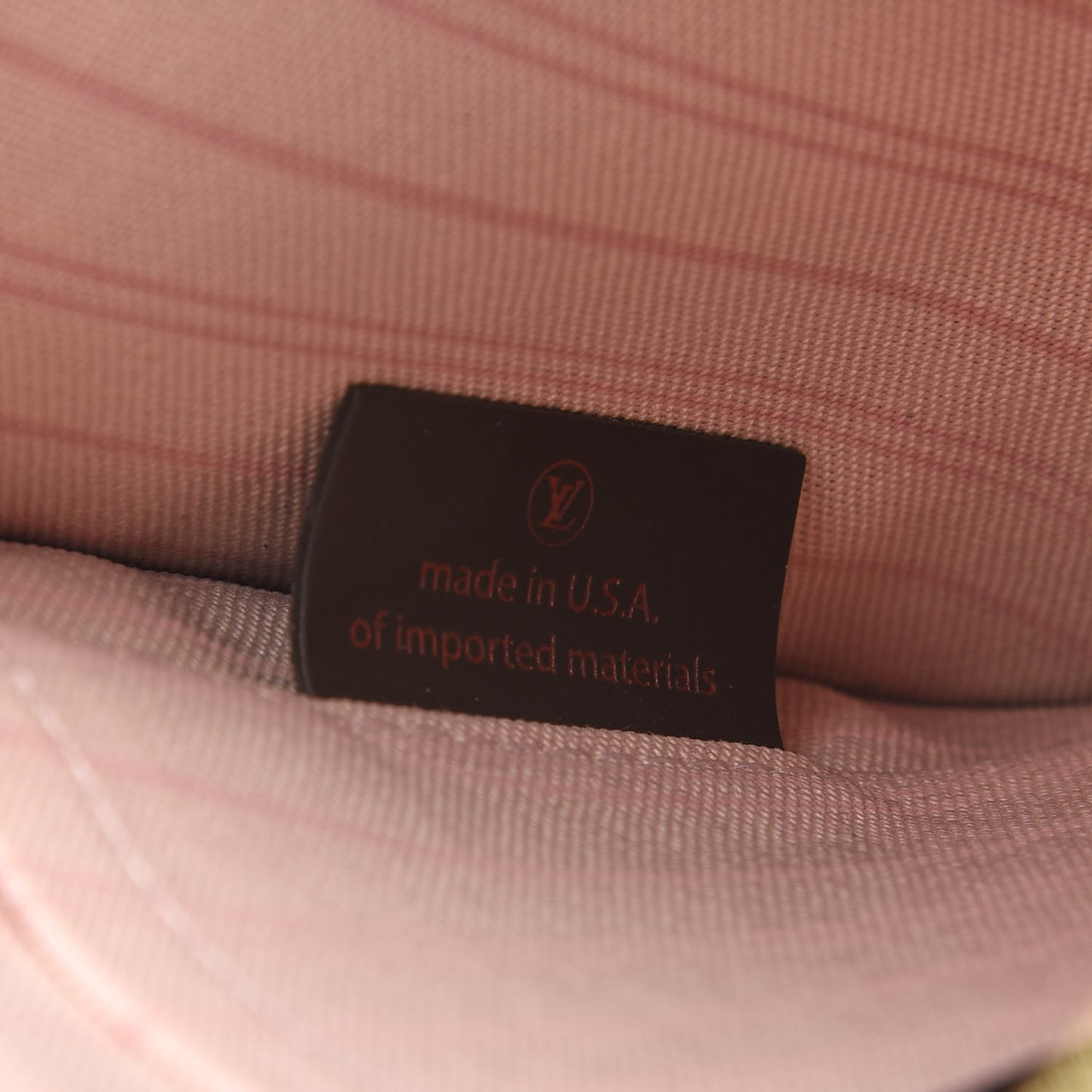Damier Ebene Neverfull MM GM Pochette Rose Ballerine
