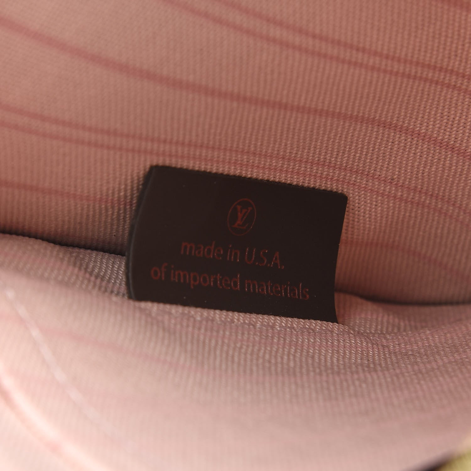 Louis Vuitton Damier Ebene Neverfull MM GM Pochette Rose Ballerine 7 of 8