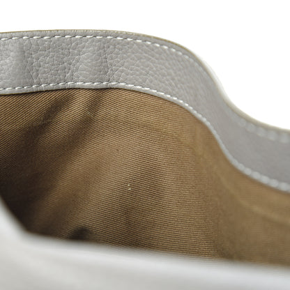 Chloe Calfskin Medium Marcie Round Crossbody Bag Cashmere Grey 8 of 12