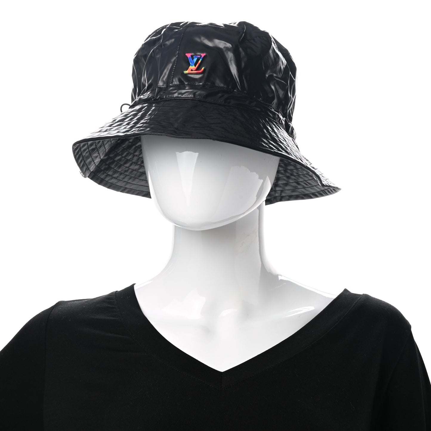 Nylon 2054 Transformable Bob Bucket Hat 58 Black