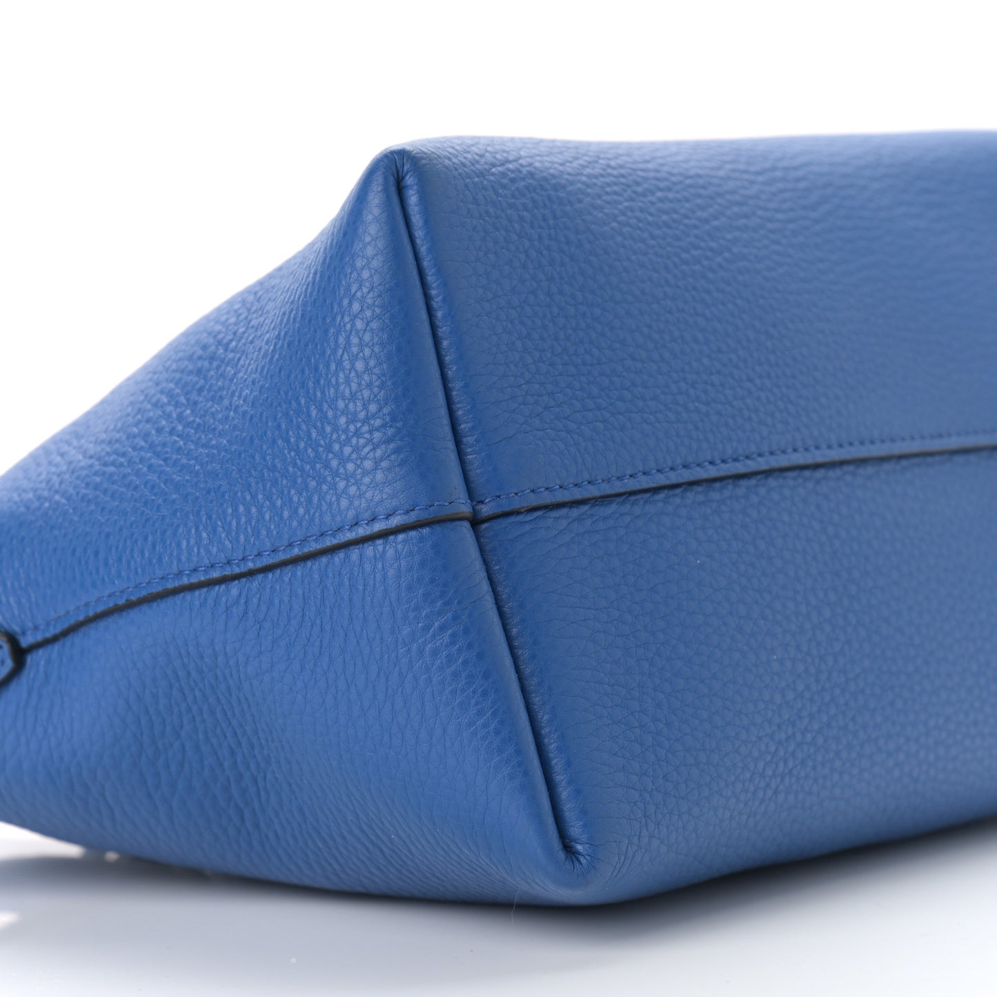 Vitello Daino Tote Azzurro