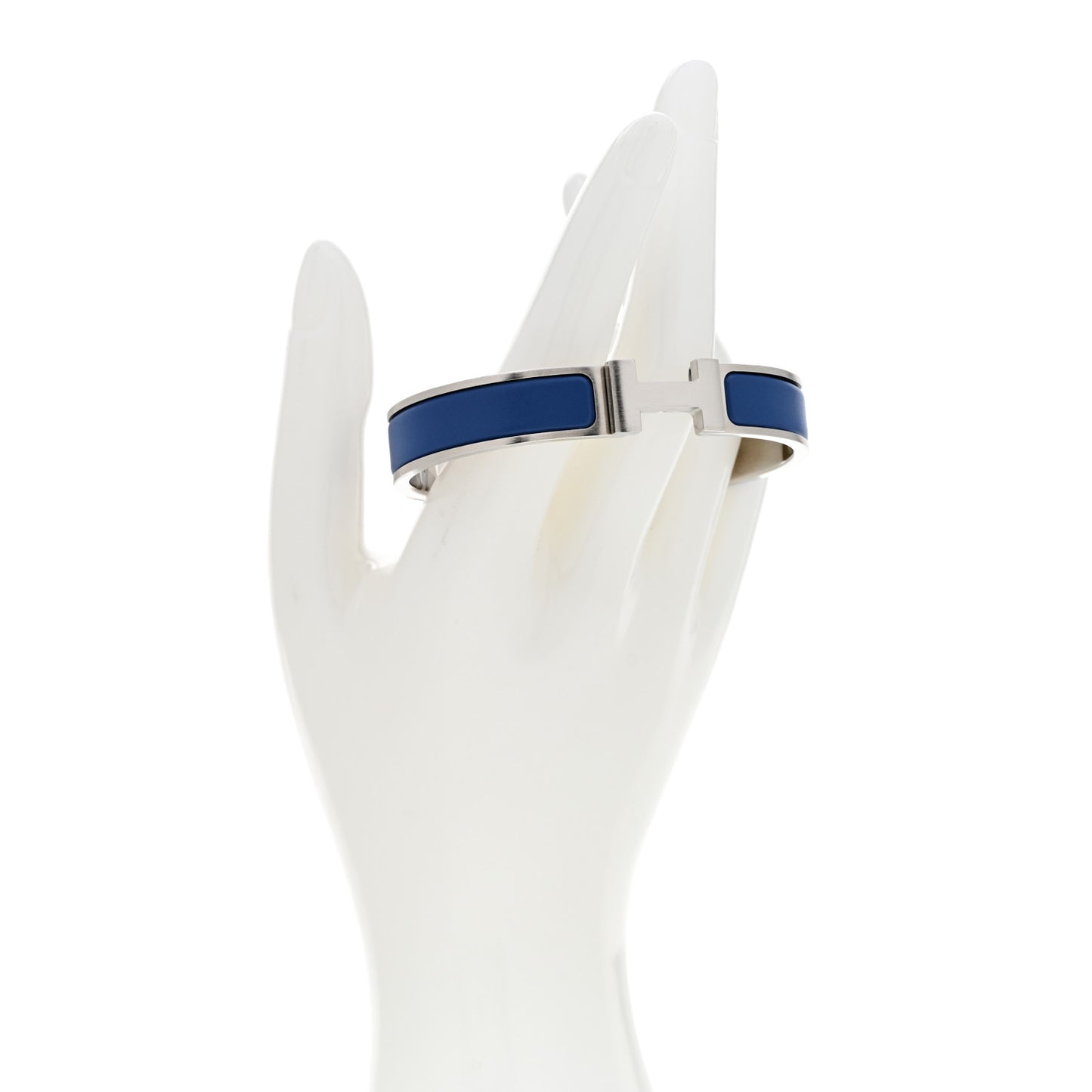 Matte Enamel Narrow Clic Clac HH Bracelet T5 Bleu Mediterranean