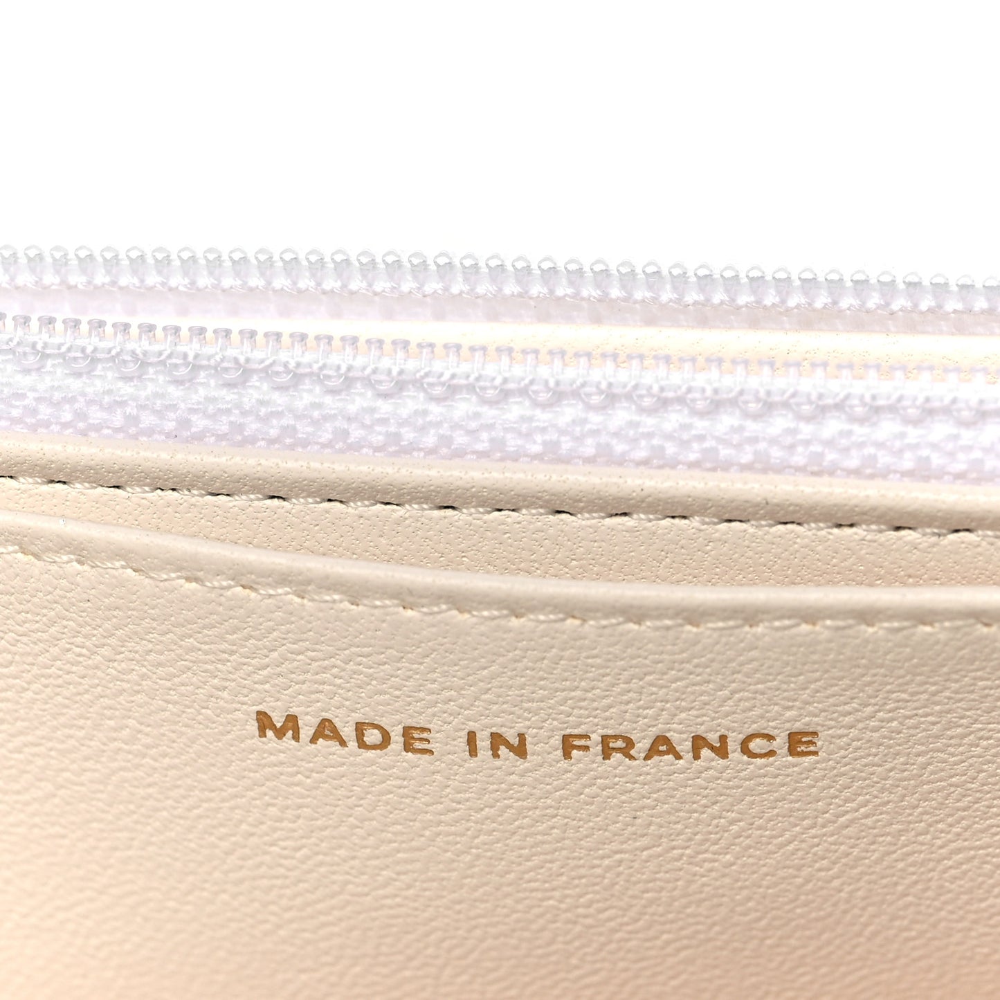 Lambskin Quilted Book Wallet On Chain WOC Black