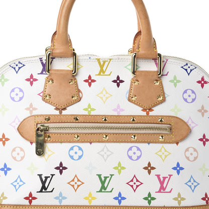 Louis Vuitton Monogram Multicolor Alma White 8 of 8