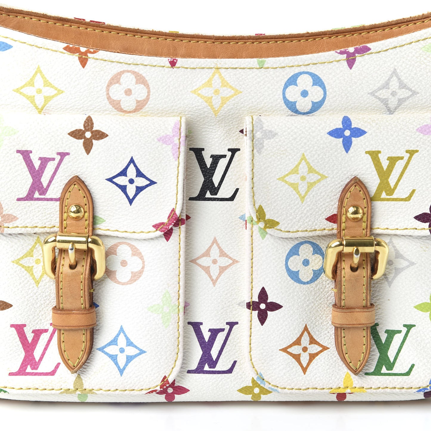 Monogram Multicolor Lodge PM White