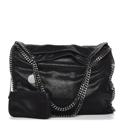 Stella McCartney Shaggy Deer Big Falabella Tote Black 8 of 8
