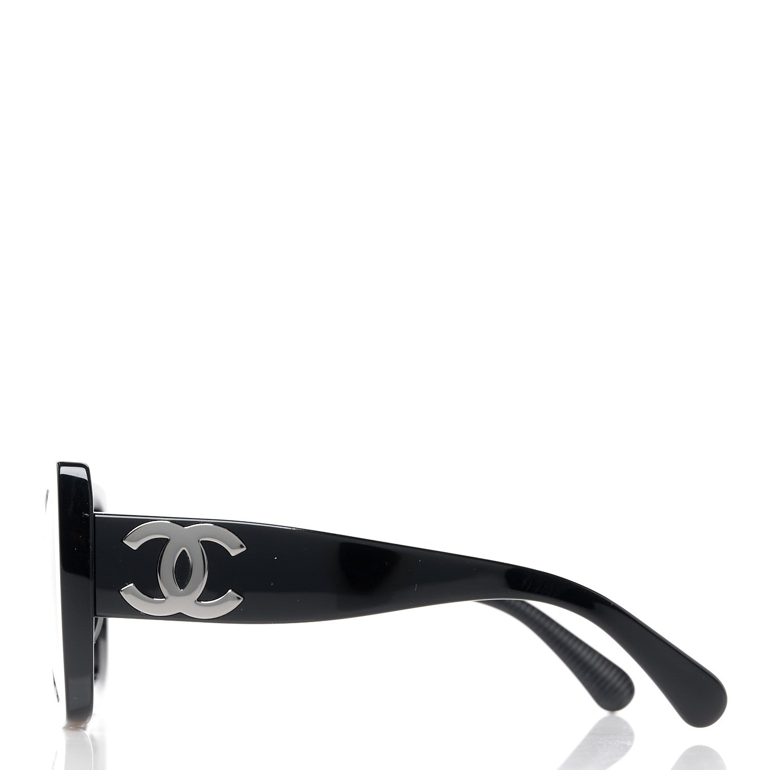 Chanel Square Polarized CC Sunglasses 5494-A Black 3 of 7