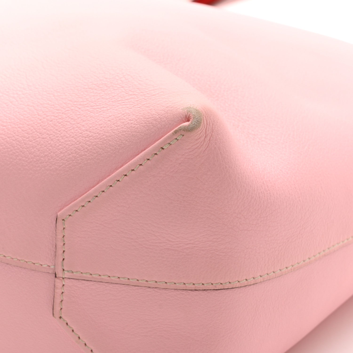 Hermes Taurillon Clemence Double Sens 45 Reversible Tote Rose Sakura Bougainvillea 18 of 20