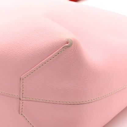 Hermes Taurillon Clemence Double Sens 45 Reversible Tote Rose Sakura Bougainvillea 18 of 20