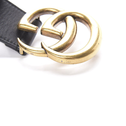 Gucci Calfskin Double G 40mm Belt 85 34 Black 7 of 8