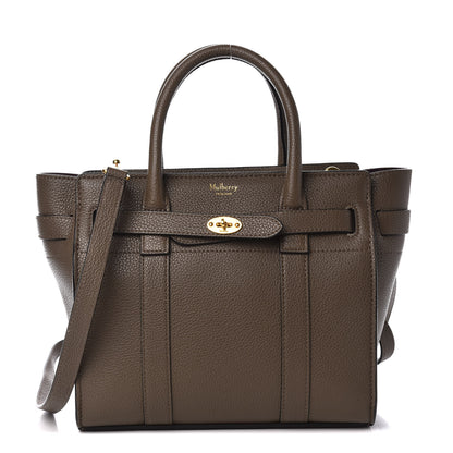 Mulberry Small Classic Grain Mini Zipped Bayswater Clay 1 of 8