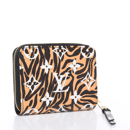 Louis Vuitton Monogram Giant Jungle Zippy Coin Purse Black 3 of 8