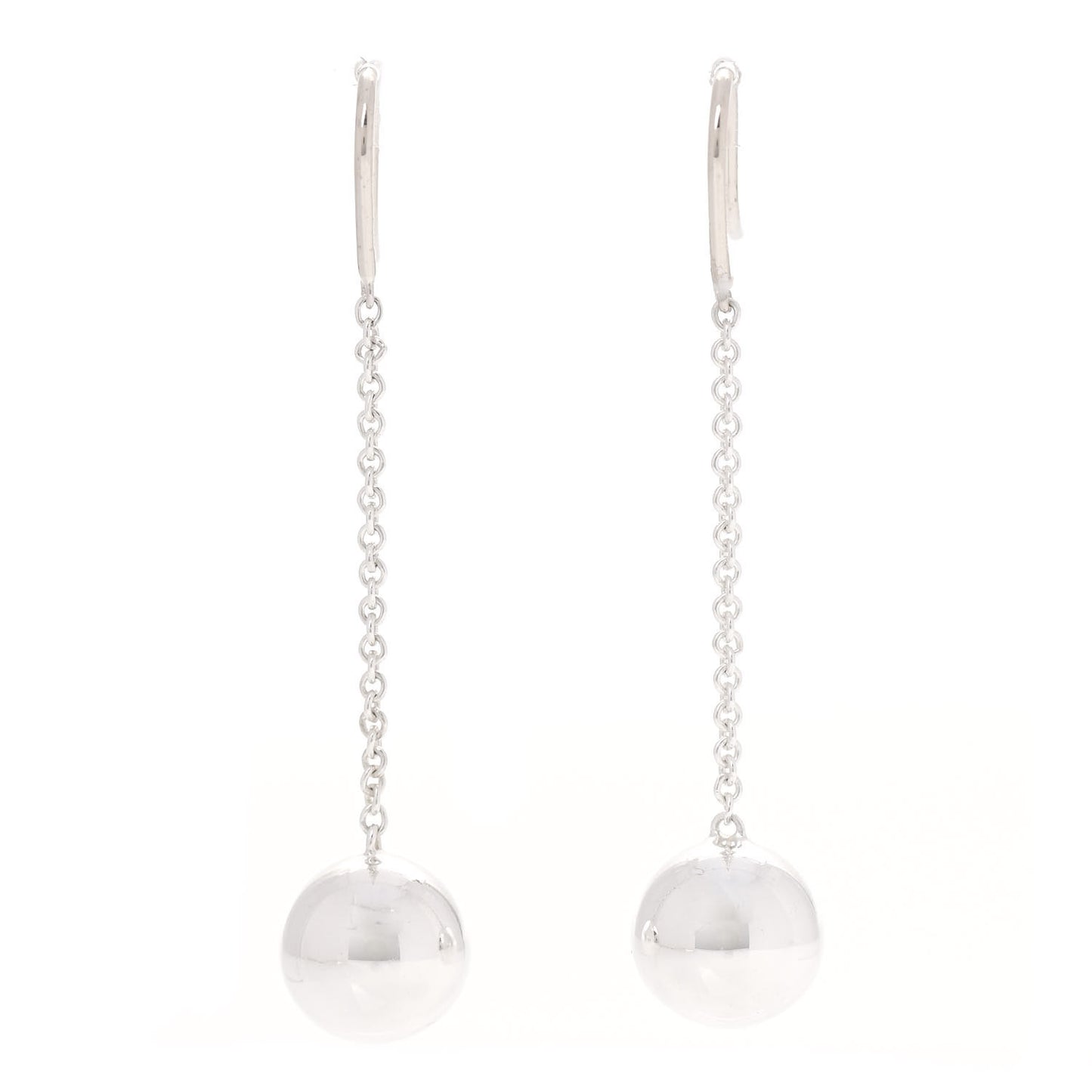 Sterling Silver 10mm HardWear Ball Drop Earrings