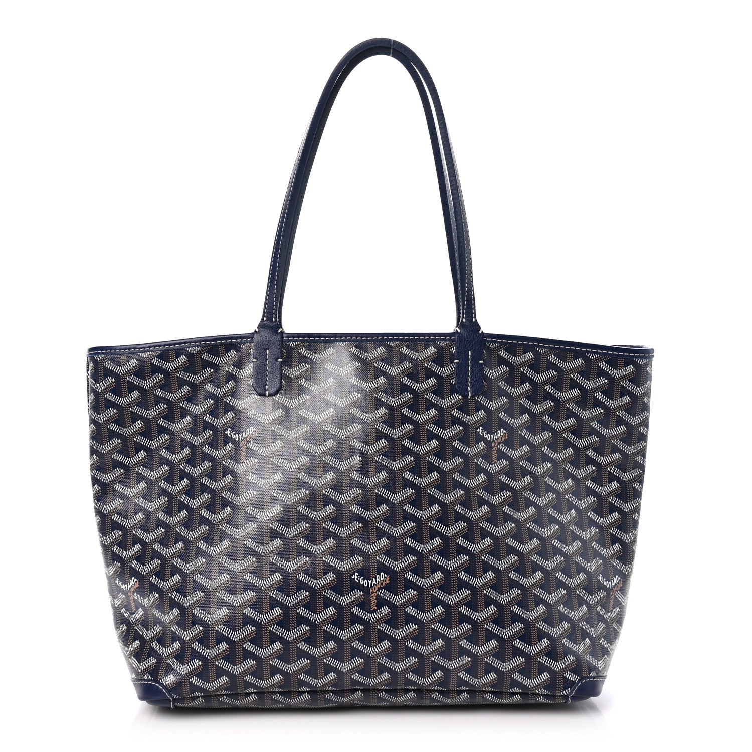 Goyard Goyardine Artois PM Navy 1 of 11