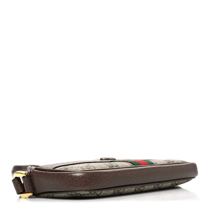Gucci GG Supreme Monogram Web Mini Ophidia GG Bag Brown 4 of 11