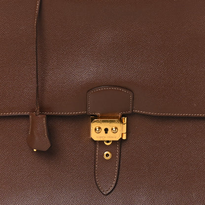 Hermes Courchevel Sac A Depeches 41 Briefcase Noisette 8 of 12
