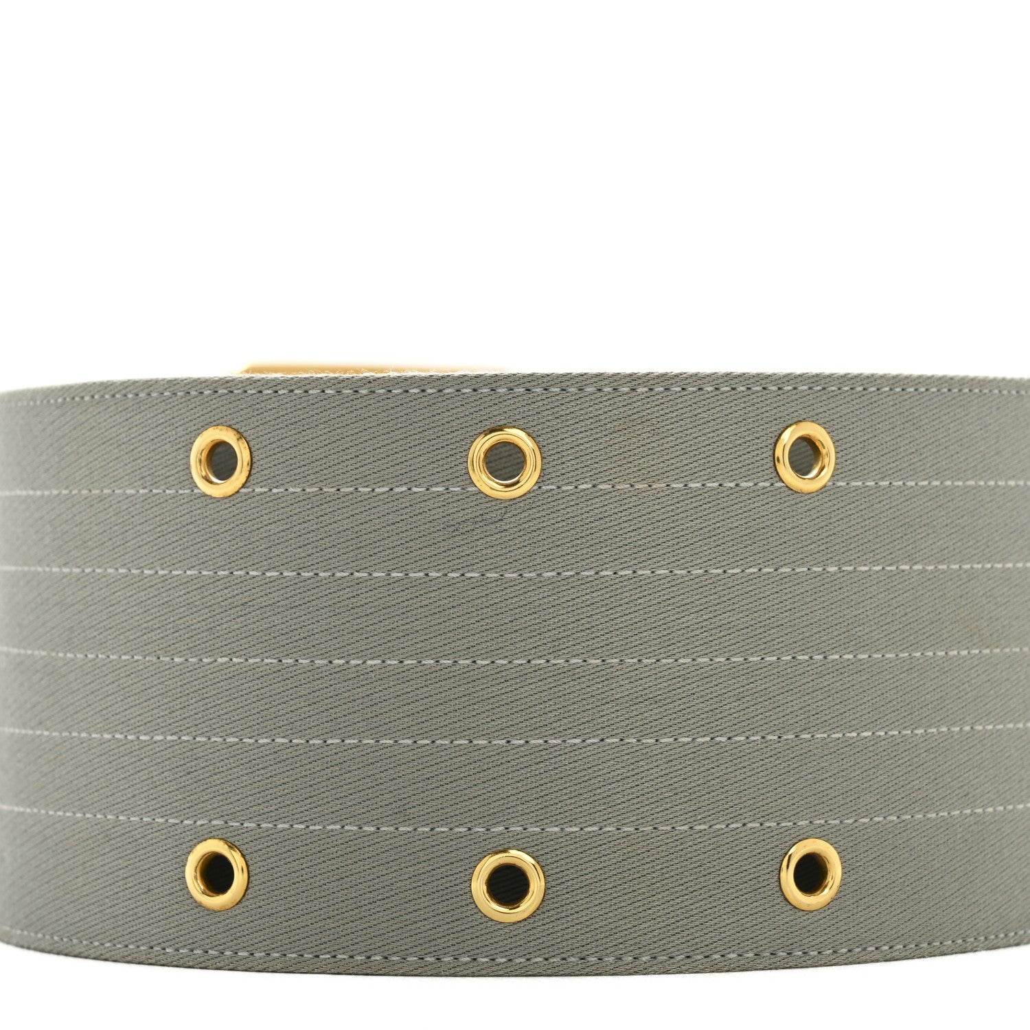 Chanel Jersey CC Wide Belt 80 32 Grey 3 of 8