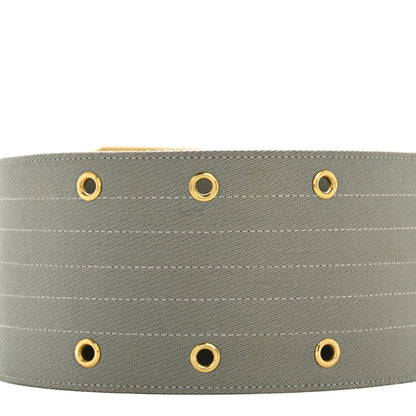Chanel Jersey CC Wide Belt 80 32 Grey 3 of 8