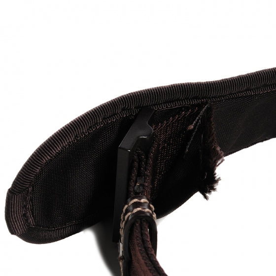 GG Supreme Monogram Large Interlocking G Flap Messenger Bag Beige Dark Brown