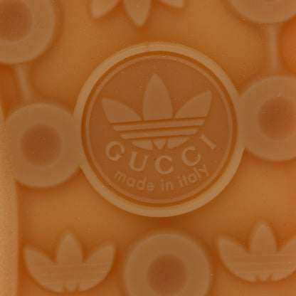 Gucci X ADIDAS Suede Madeira Demetra Womens Gazelle Sneakers 5.5 Oatmeal White New Shamarock Hibiscus Red 7 of 12