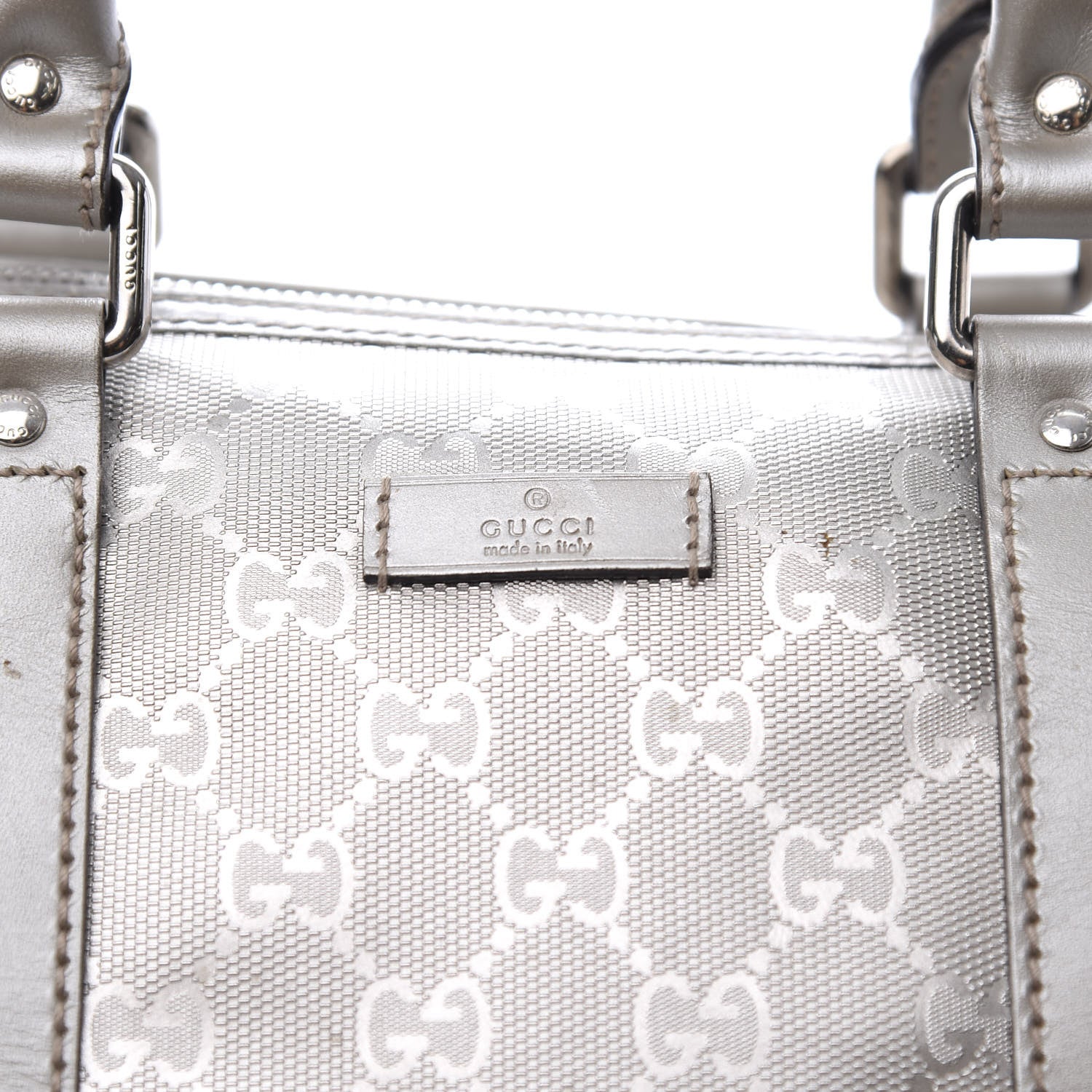 Gucci Imprime Monogram Medium Joy Boston Silver 10 of 10
