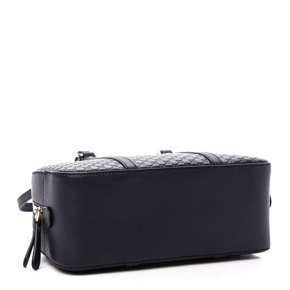 Gucci Microguccissima Medium Crossbody Bag Blue 4 of 11