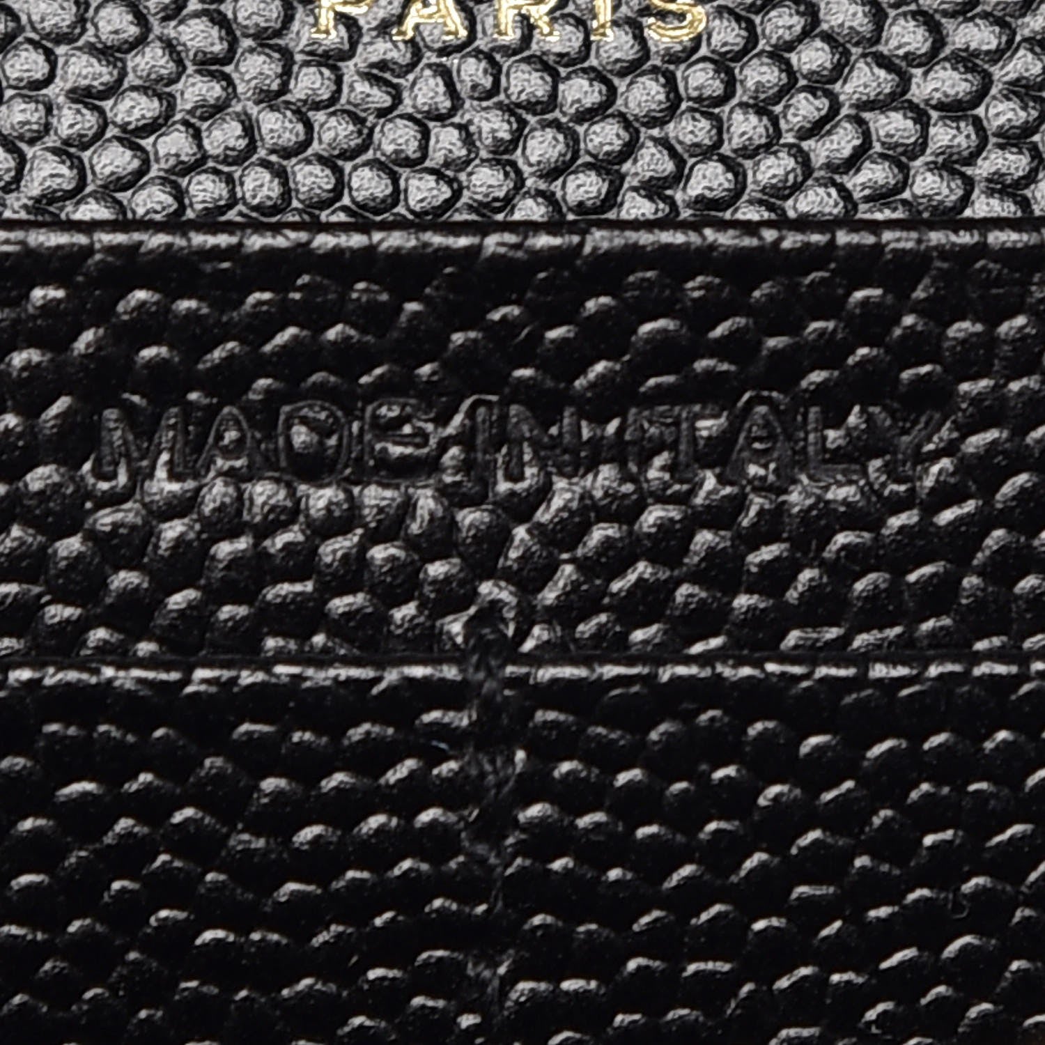 Saint Laurent Grain De Poudre Matelasse Chevron Monogram Chain Wallet Black 7 of 8