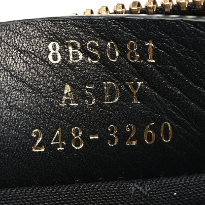 Fendi Vitello Grace Matte Mini Fendigraphy Hobo Bag Black 7 of 10