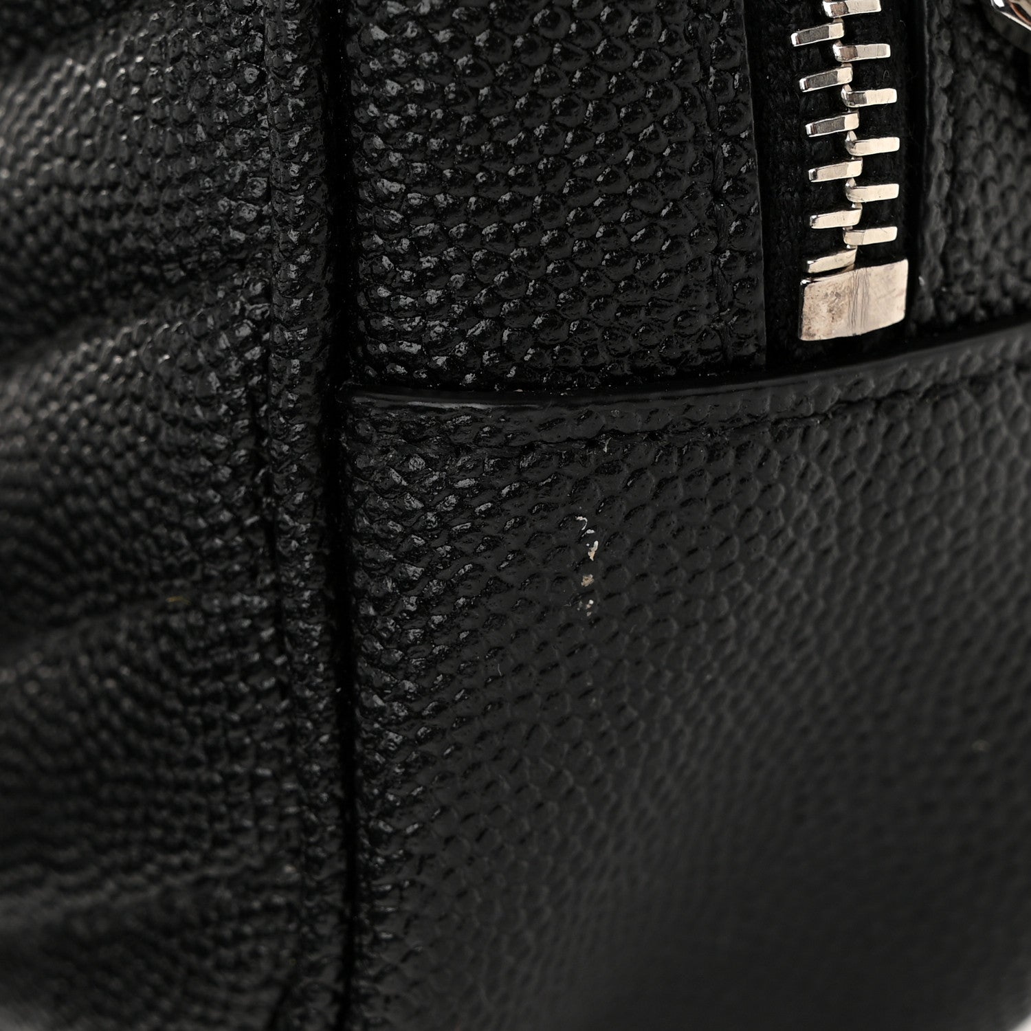 Saint Laurent Grain De Poudre Matelasse Monogram Mini Lou Camera Bag Black 11 of 11